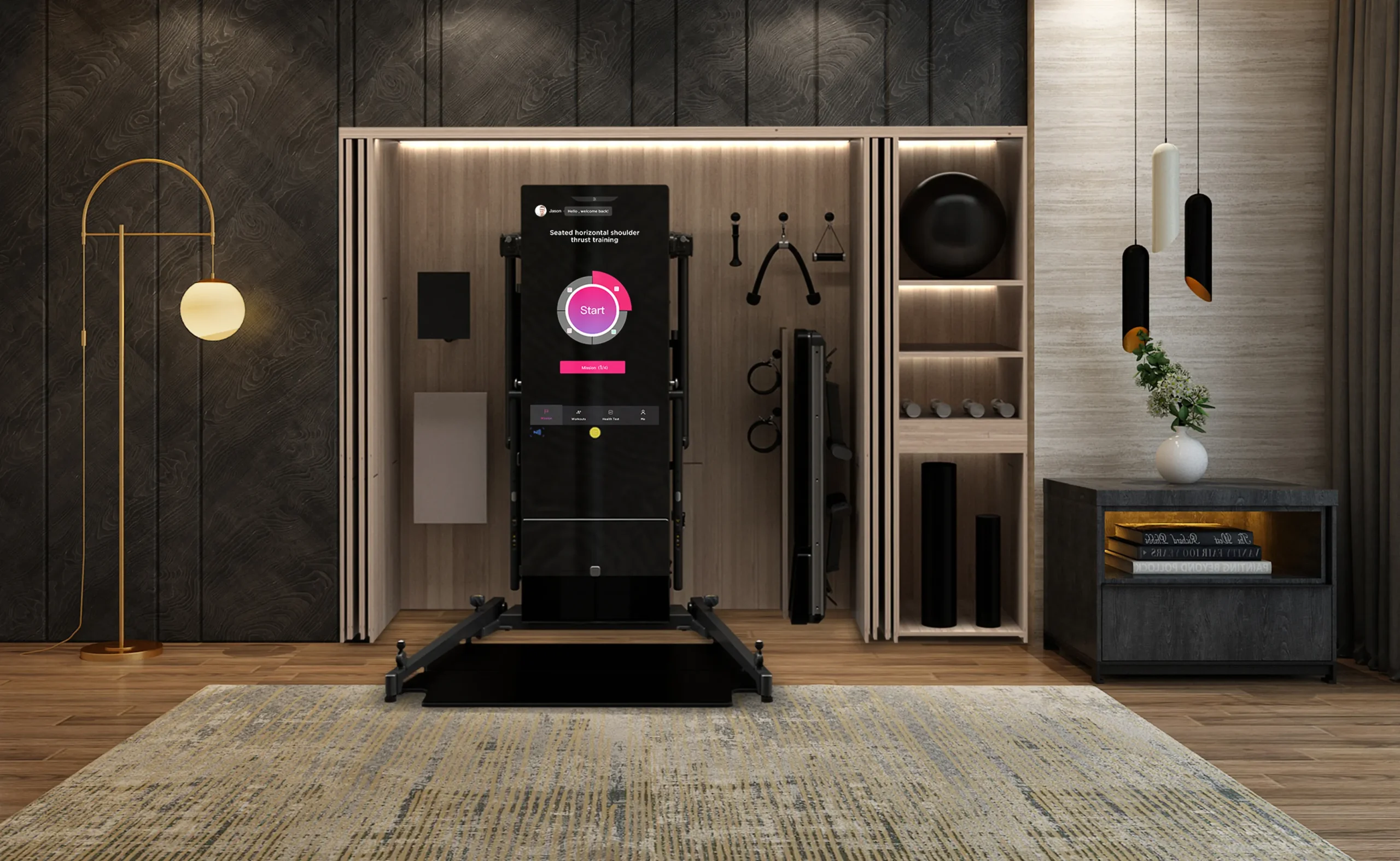 AnyFit Studio aksesuar alanı